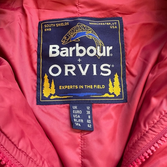 Barbour Women's Quilted Vest - Red - Picture 2 of 3